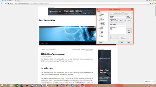 ESP32 MicroPython: Hello World смотреть онлайн