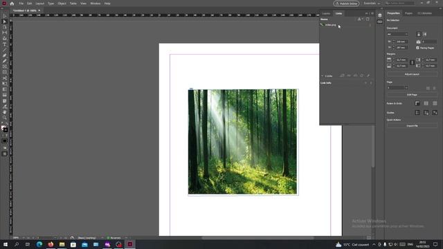 How To Relink Images adobe InDesign Tutorial смотреть онлайн