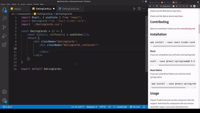 Melhor forma de aprender React.JS #01 Dating App Com MERN смотреть онлайн