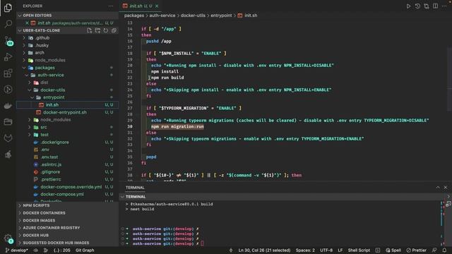 Nest JS Building Microservice baseline for auth service #microservices #17 смотреть онлайн