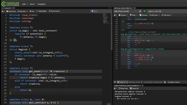 Constexpr If - C++ Compiled