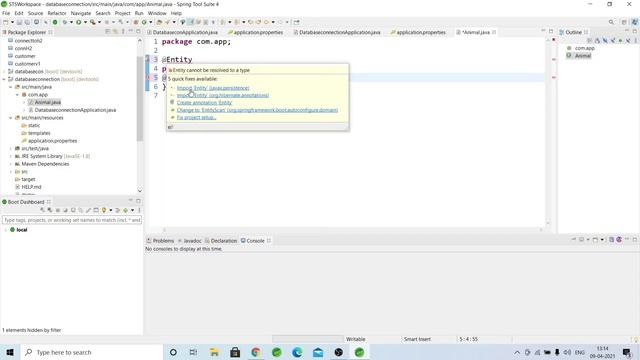 how to connect Spring boot to h2 database: database connection series part 1 смотреть онлайн