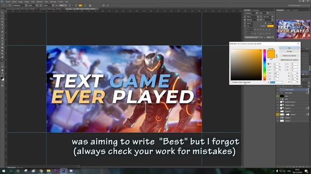 How to Make Gaming Thumbnails in Photoshop (Free Photoshop File) смотреть онлайн