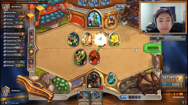 Hearthstone: No Minion Hunter смотреть онлайн