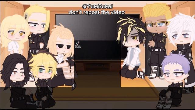 •Tokyo Revengers react to Takemichi// Takemichi as Rin Itoshi• MANGA SPOILER смотреть онлайн