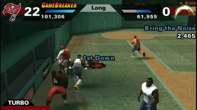 NFL Street 2 unleashed (PSP Gameplay) NFL Gauntlet Mode ft.Tampbay Buccaneers Game 1 смотреть онлайн