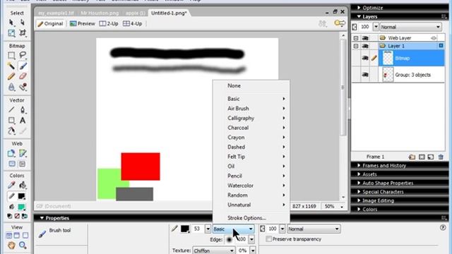 using the brush_tool_(types_and_shapes) смотреть онлайн