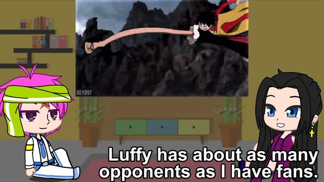|| Boa Hancock & Koby React to Luffy || part 1/?? || One Piece || Gacha смотреть онлайн