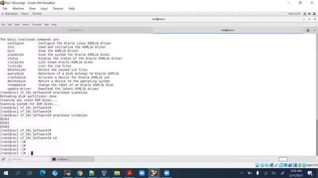 Oracle 19c RAC database software Installation and database creation using DBCA on Linux step by ste смотреть онлайн