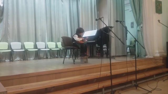 М. Скорик " Народный танец" исполняет Голоборда Ярослав 7 лет смотреть онлайн