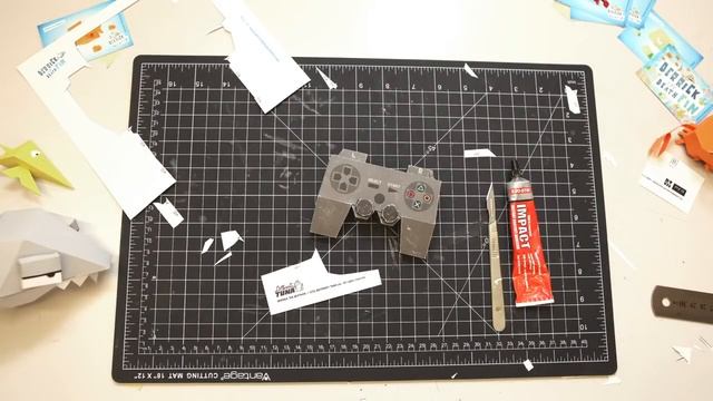 Derrick the Deathfin papercraft video смотреть онлайн