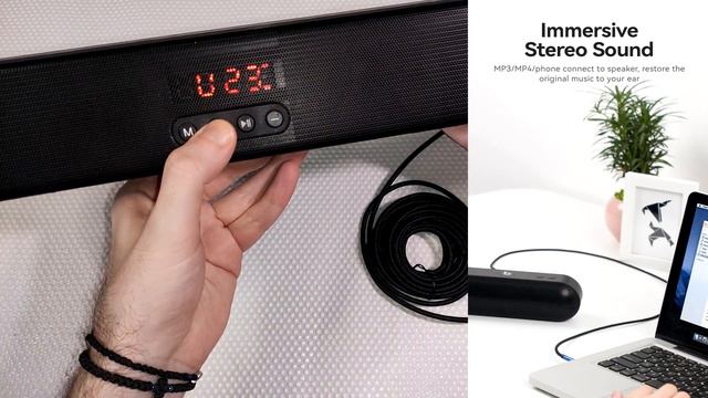 VENTION 3.5mm Braided Audio Cable (16ft / 5m) | Output Test смотреть онлайн