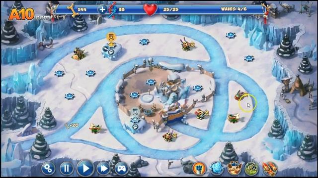 LETS PLAY DAY D: TOWER RUSH - PERFECT - ICE AGE - LEVEL 3-19 смотреть онлайн