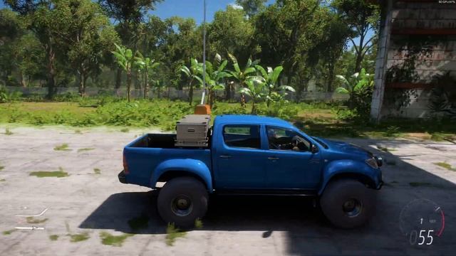 Forza Horizon 5 . Toyota Hilux Arctic Trucks AT38 2007 . Car Show Speed Jump Crash Test Drive . смотреть онлайн
