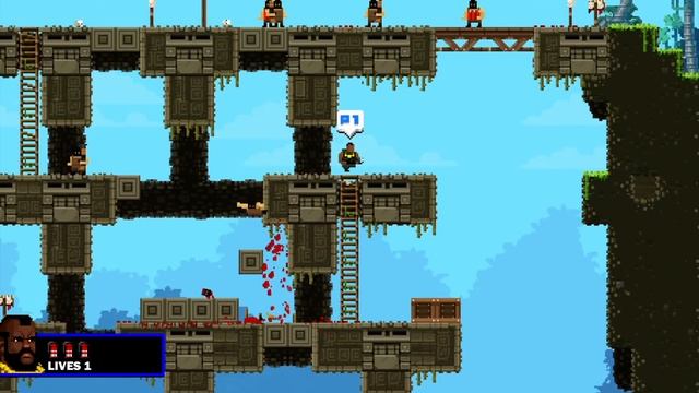Бесплатные Игры из PS+ {PS4} №25 — BroForce смотреть онлайн