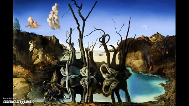 Salvador Dali " Cisnes reflejando elefantes". Erika Del Toro смотреть онлайн