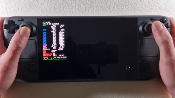 Starfield on Steam Deck OLED with Steam OS 3.6