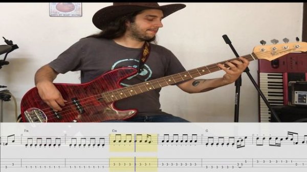 Deep Purple - Maybe i'm a Leo Bass cover + TABS and SHEET