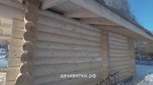 Рубленая баня 6 на 6