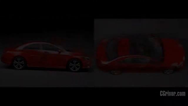 3D Model: Mercedes-Benz CLA-class 2014 - CGriver.com смотреть онлайн