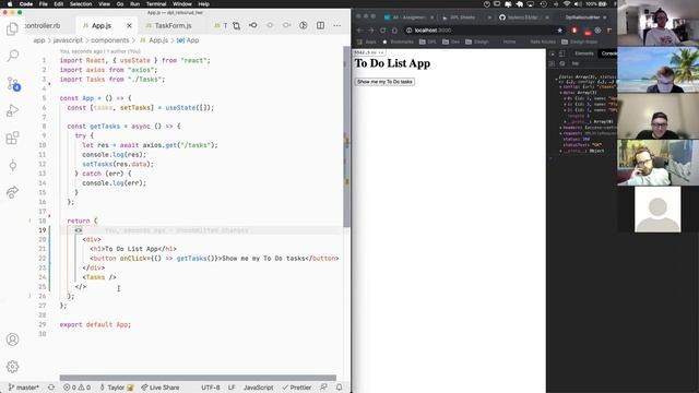 Homework Review - React/Rails Create and Destroy смотреть онлайн
