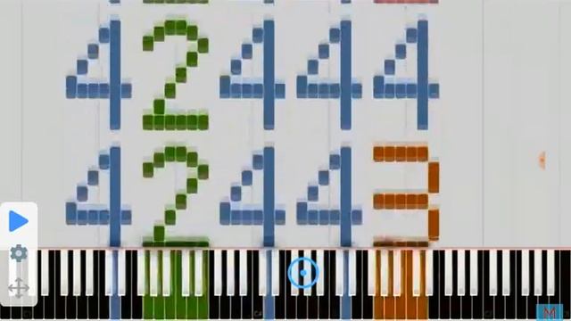 Insane play on piano NUMBERS TO 100000 ON Piano the music is that play it!! 10000 likes and 3500 su смотреть онлайн