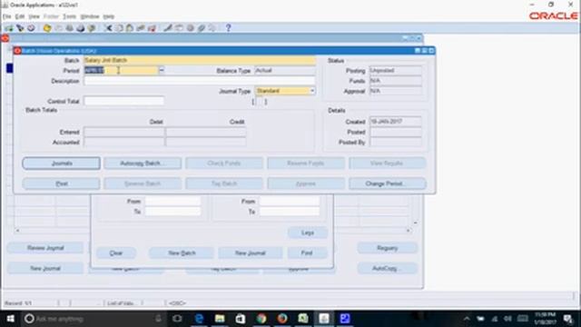Oracle EBS - How to Create a Manual Journal Entry in Oracle R12 смотреть онлайн