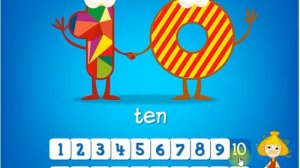 Английский для детей. Учим счет от 1 до 20. Counting to 20 in English