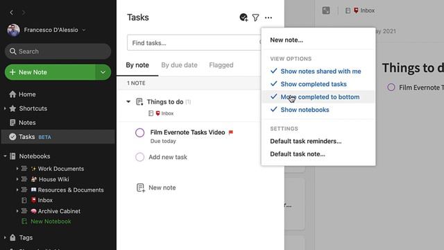Introducing Evernote TASKS смотреть онлайн