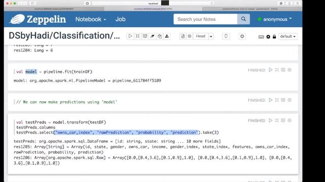 Tutorial 2.1: Spark ML in Scala with Apache Zeppelin - Random Forest Classifier смотреть онлайн