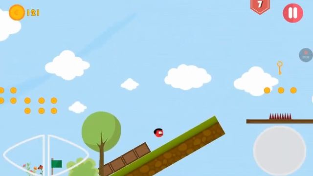 red ball Mr mustache game Review смотреть онлайн