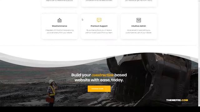 Honjo - Construction and Building WordPress Theme building company mining смотреть онлайн