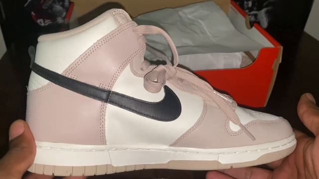 Nike Dunk High Fossil Stone Sneaker Review смотреть онлайн