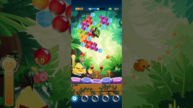 Angry Birds POP Level 9 смотреть онлайн