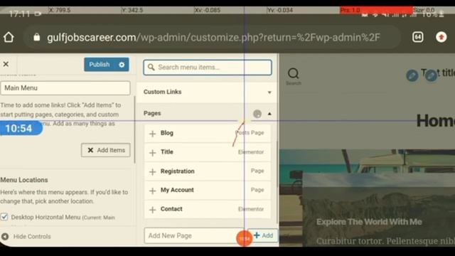 Website Designing Full Course #8 | Customize Setting wordpress смотреть онлайн