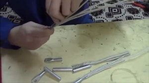 Опрессовка алюминиевых проводов.