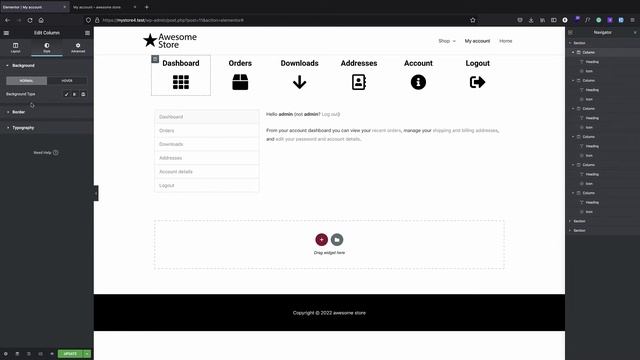 How To CUSTOMIZE WooCommerce My ACCOUNT PAGE With ANY WordPress Page Builder | 2022 Tutorial смотреть онлайн