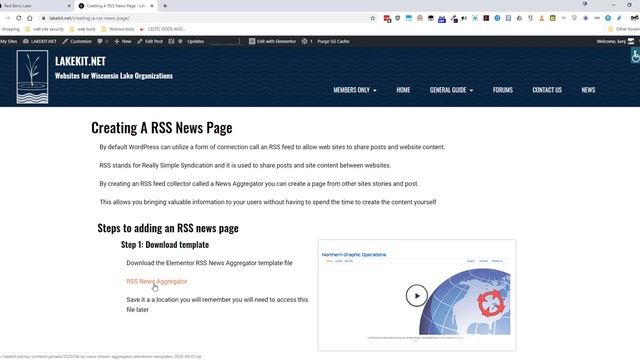 Download Elementor RSS News Aggregator Template смотреть онлайн