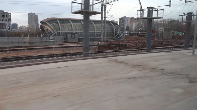 МЦД-1 ТПУ Славянский бульвар (строится) смотреть онлайн