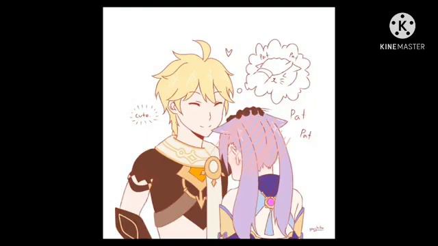 genshin impact aether x keqing comic and fanart смотреть онлайн