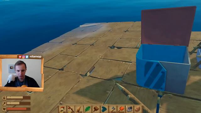 ЧАЙКИ ЗАХВАТИЛИ МОЙ ПЛОТ - RAFT: выживание на плоту #5 смотреть онлайн