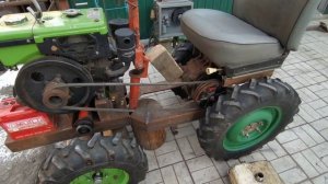 МИНИТРАКТОР из МОТОБЛОКА , # 2, изготовление рамы .