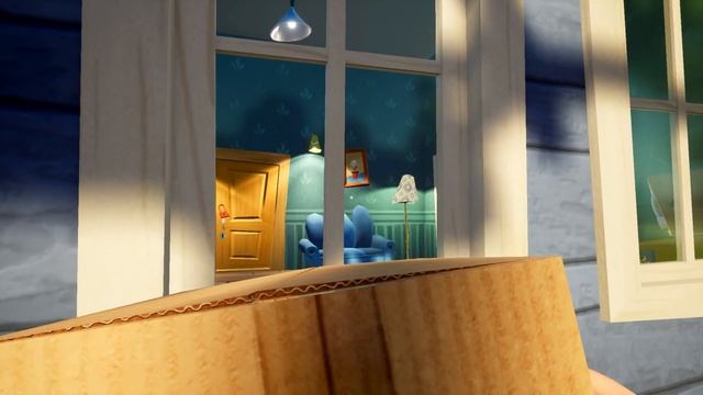 Hello Neighbor Release Заманил соседа в миссин скрипт Lured neighbor in Missing script смотреть онлайн