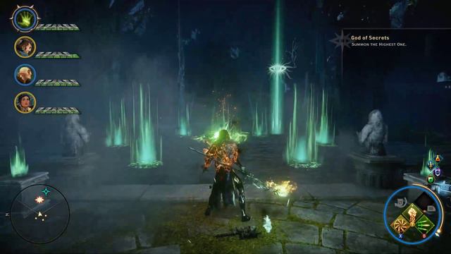 DAI Solas' son Elven temple ruins Dirthamen смотреть онлайн