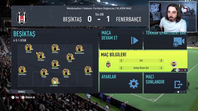 BEŞİKTAŞ EFSANELERİ vs FENERBAHÇE EFSANELERİ // FIFA 22 KARİYER MODU ALL-STAR KAPIŞMA смотреть онлайн