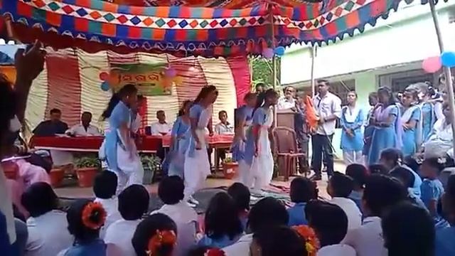 cultural programme by gups, hanalijagannath ,kashinagar(block) girl'students смотреть онлайн