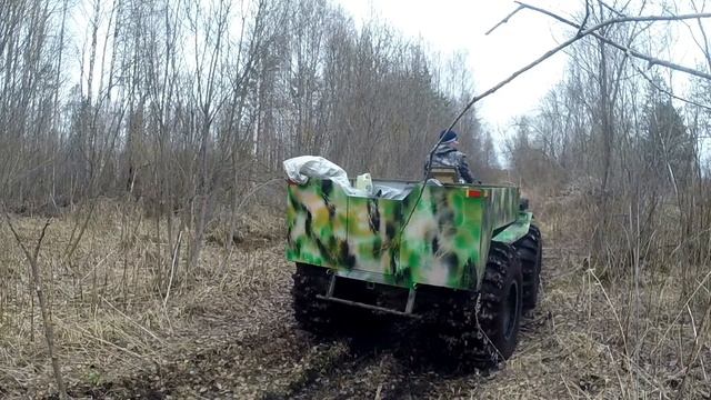 Поездка за торфом. Застрял в болоте. смотреть онлайн