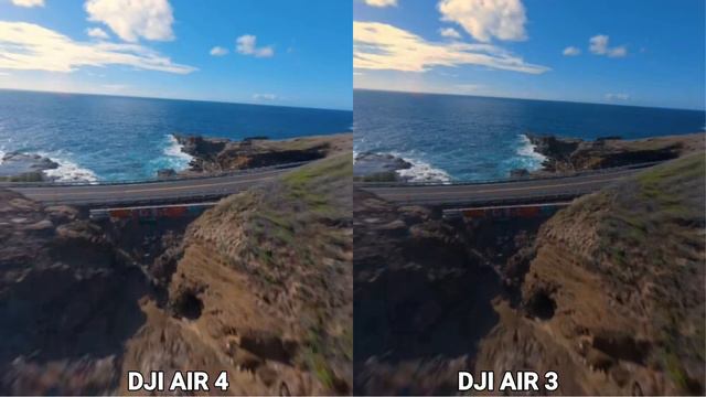 Dji Air 4 vs Dji Air 3 Camera test Comparison смотреть онлайн