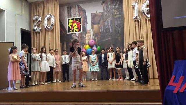 Выпускной 4 "г". Школа 1201. 27.05.2016 часть 1 смотреть онлайн
