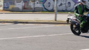 Как падать с мотоцикла